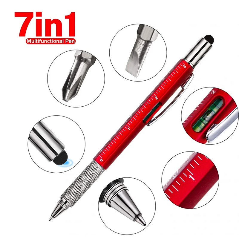 7 In 1 Multifunction Ballpoint - đánh giá và giá Office Technician