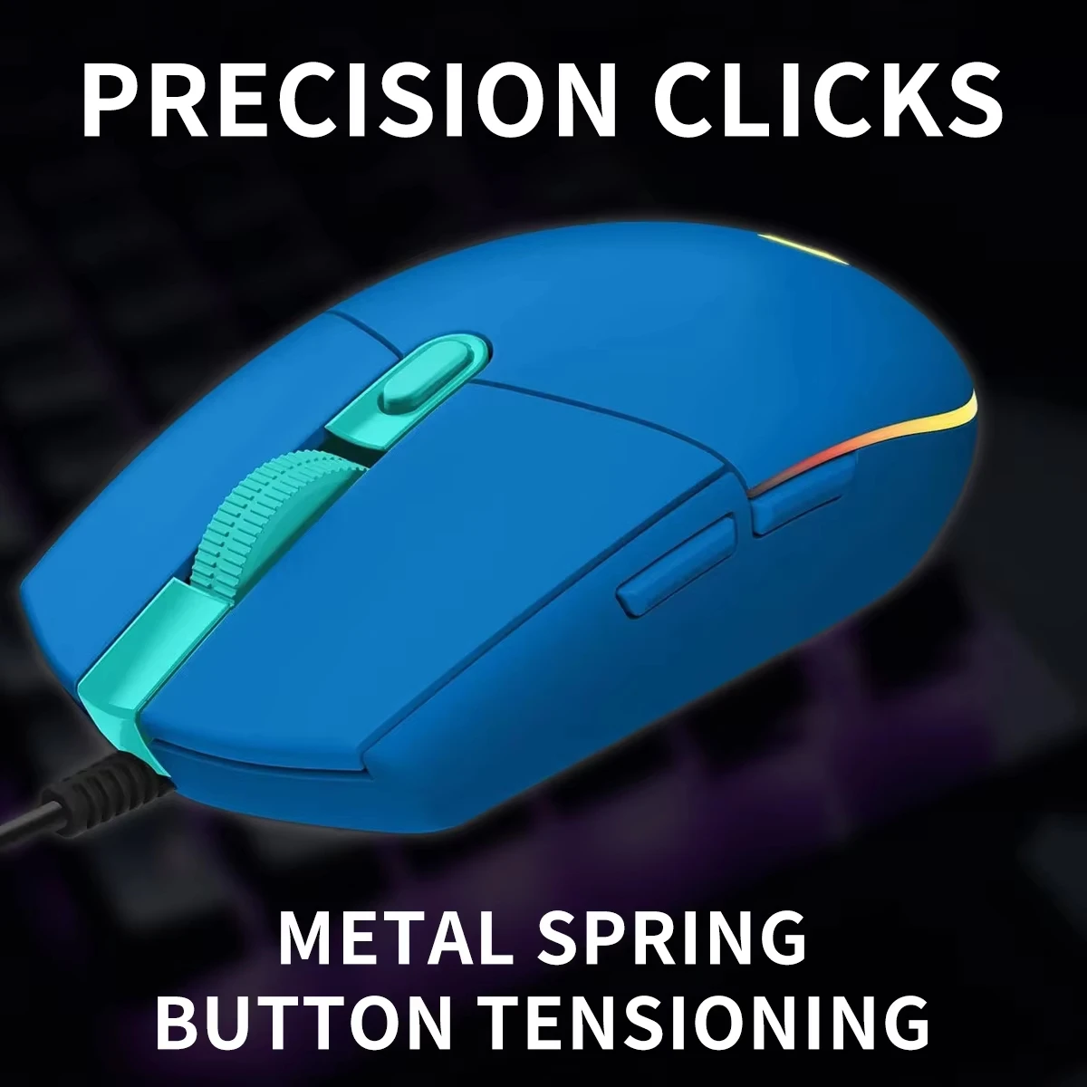 Logitech G203 LIGHTSYNC Wired  - đánh giá và giá Logitech Mouse G203